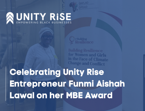 Celebrating Unity Rise Entrepreneur Funmi Aishah Lawal on her MBE Award